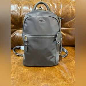 NEW Tumi Voyageur NANCY Convertible Sling Crossbody Backpack - BLACK w/ GUNMETAL